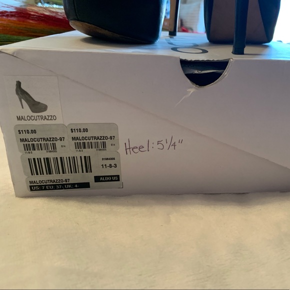 Black Platform Pump - Picture 5 of 6